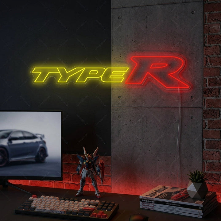 "Type R" Neonskylt
