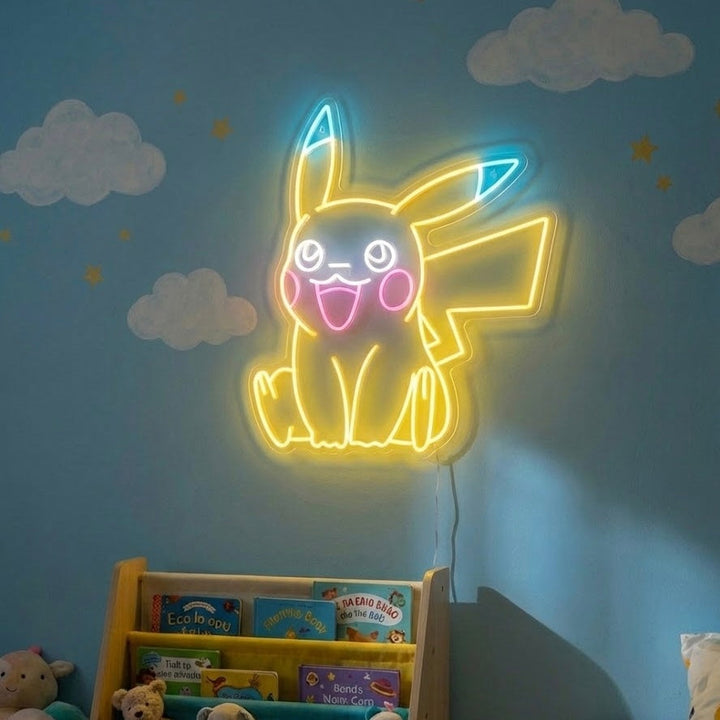 "Pikachu" Neonskylt