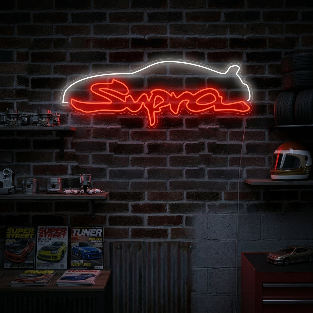 "Supra" Neonskylt