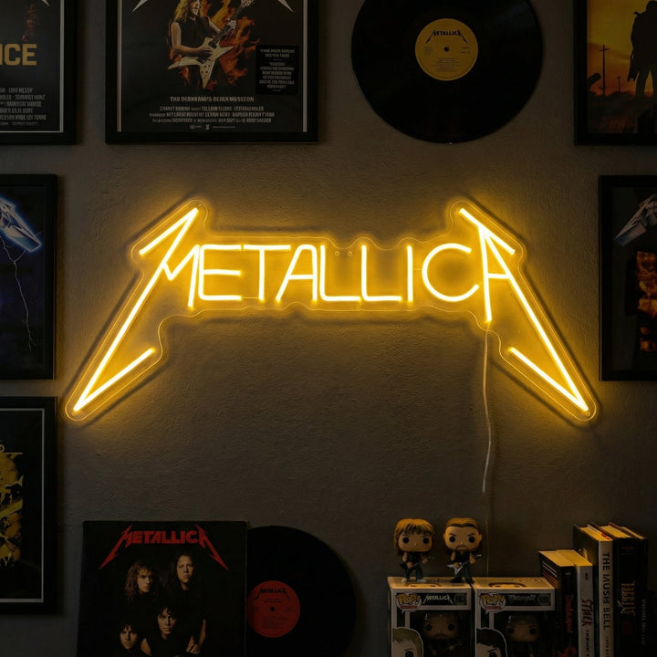 "Metallica" Neonskylt