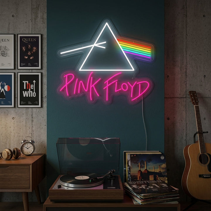 "Pink Floyd" Neonskylt