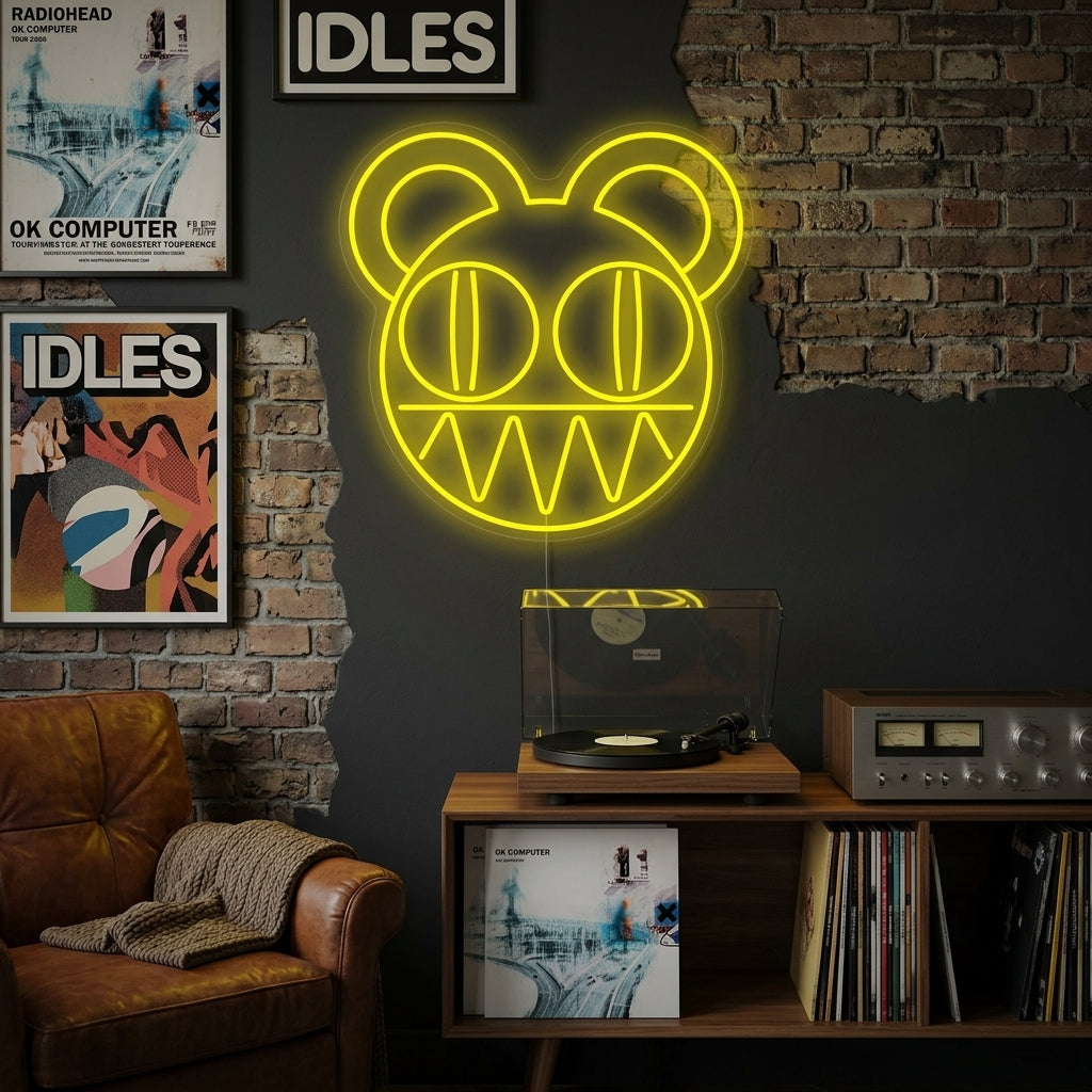"Radiohead" Neonskylt