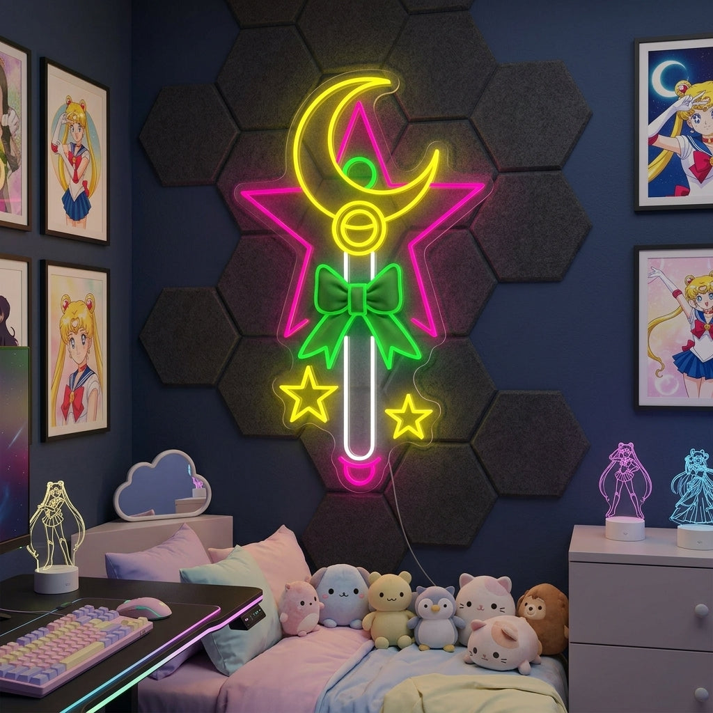 "Magic Stick" Neonskylt