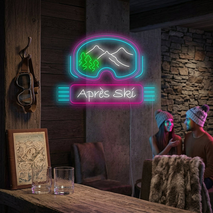 "Apres Ski" Neonskylt
