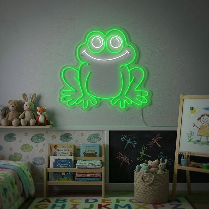 "Groda" Neonskylt