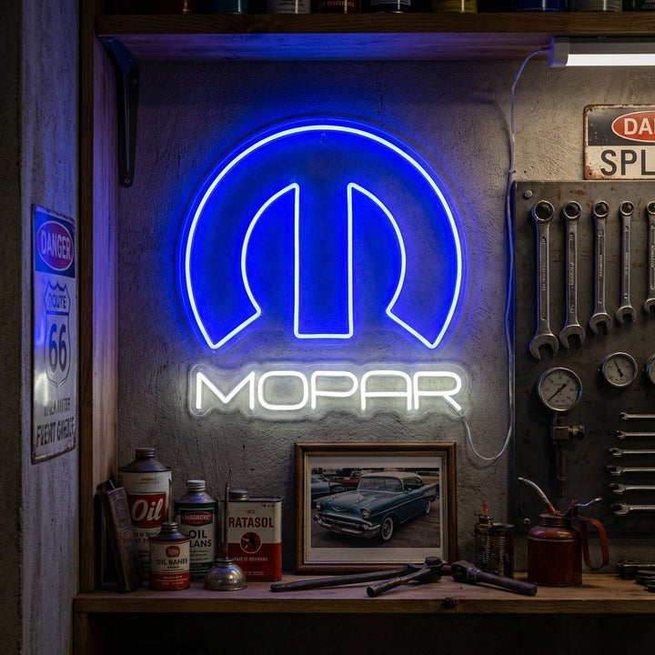 "Mopar" Neonskylt