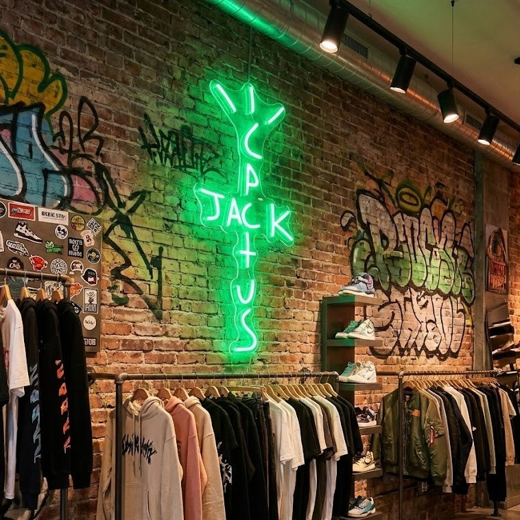 "Cactus Jack" Neonskylt