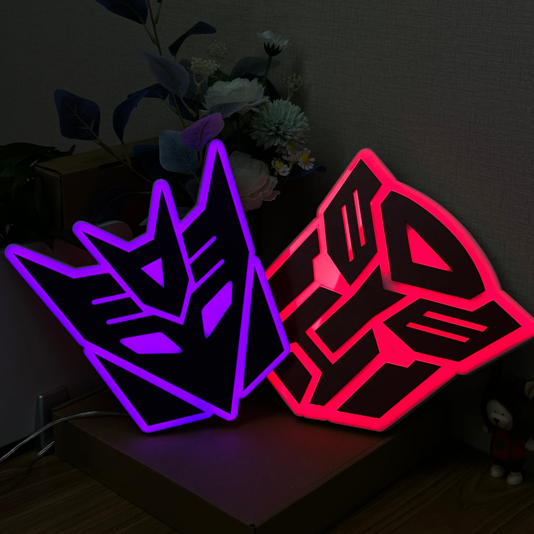 "Decepticons tecken inspirerad" Neon Like