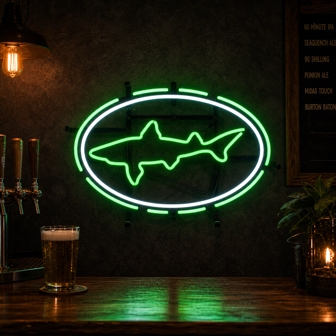 "Dogfish Head" Neonskylt