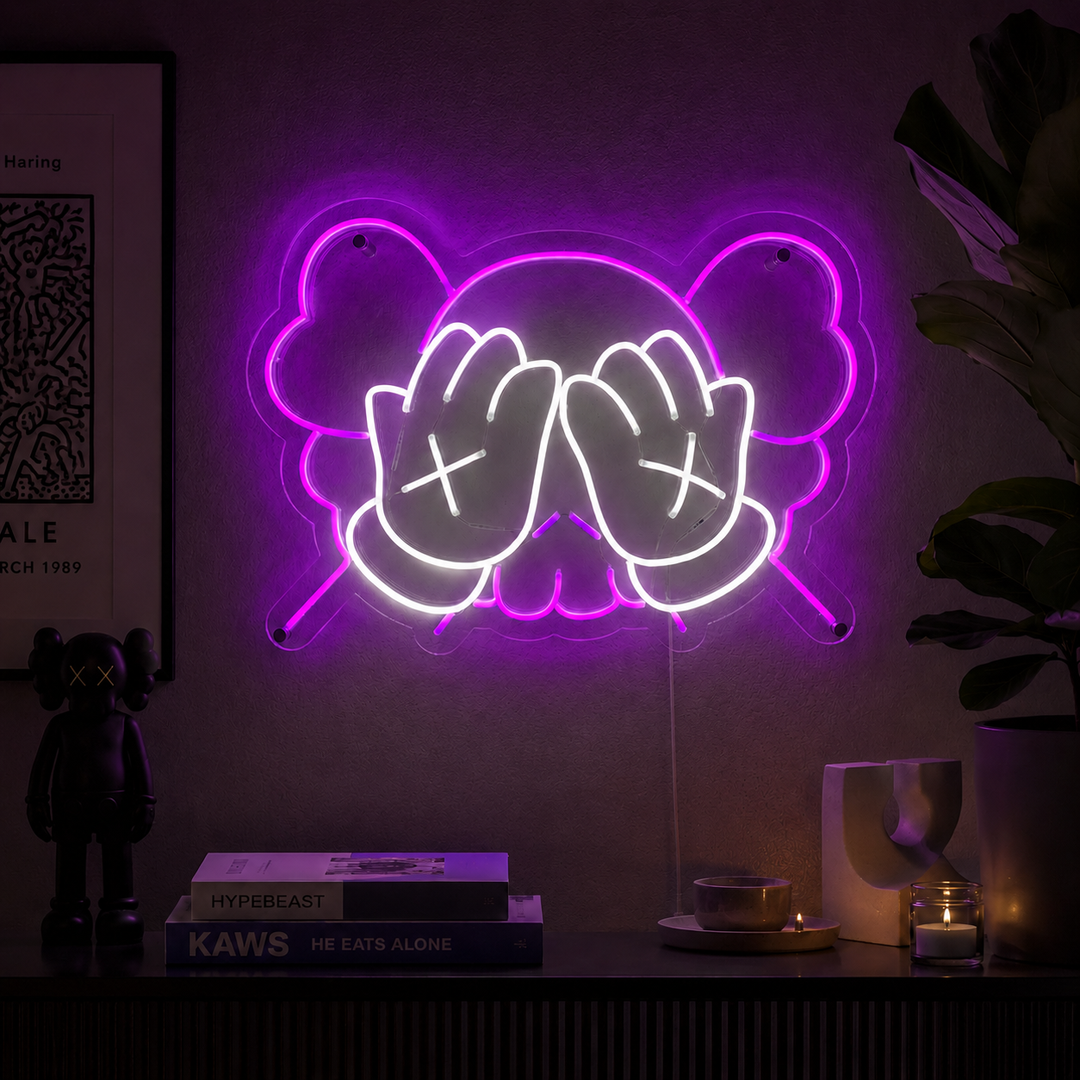 "KAW, Anime, Rumsinredning" Neonskylt