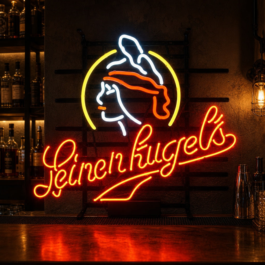 "New Leinenkugels Beer" Neonskylt