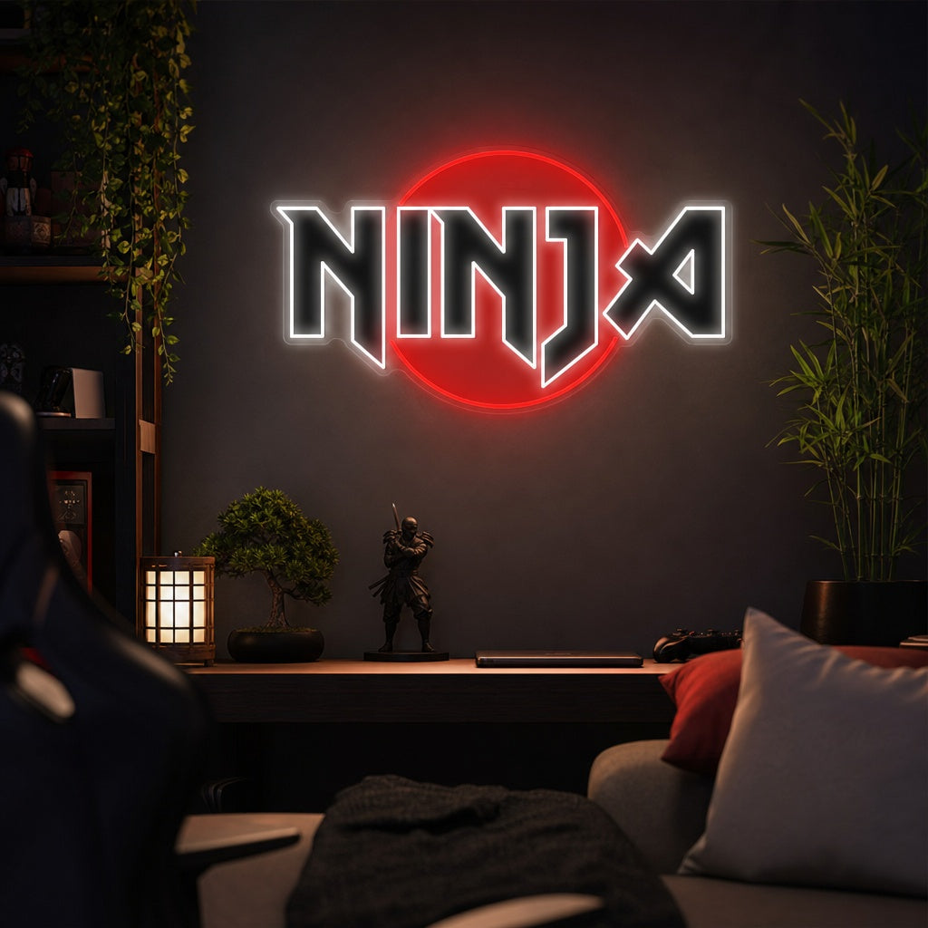 Ninja Neonskylt, Japansk neonljus
