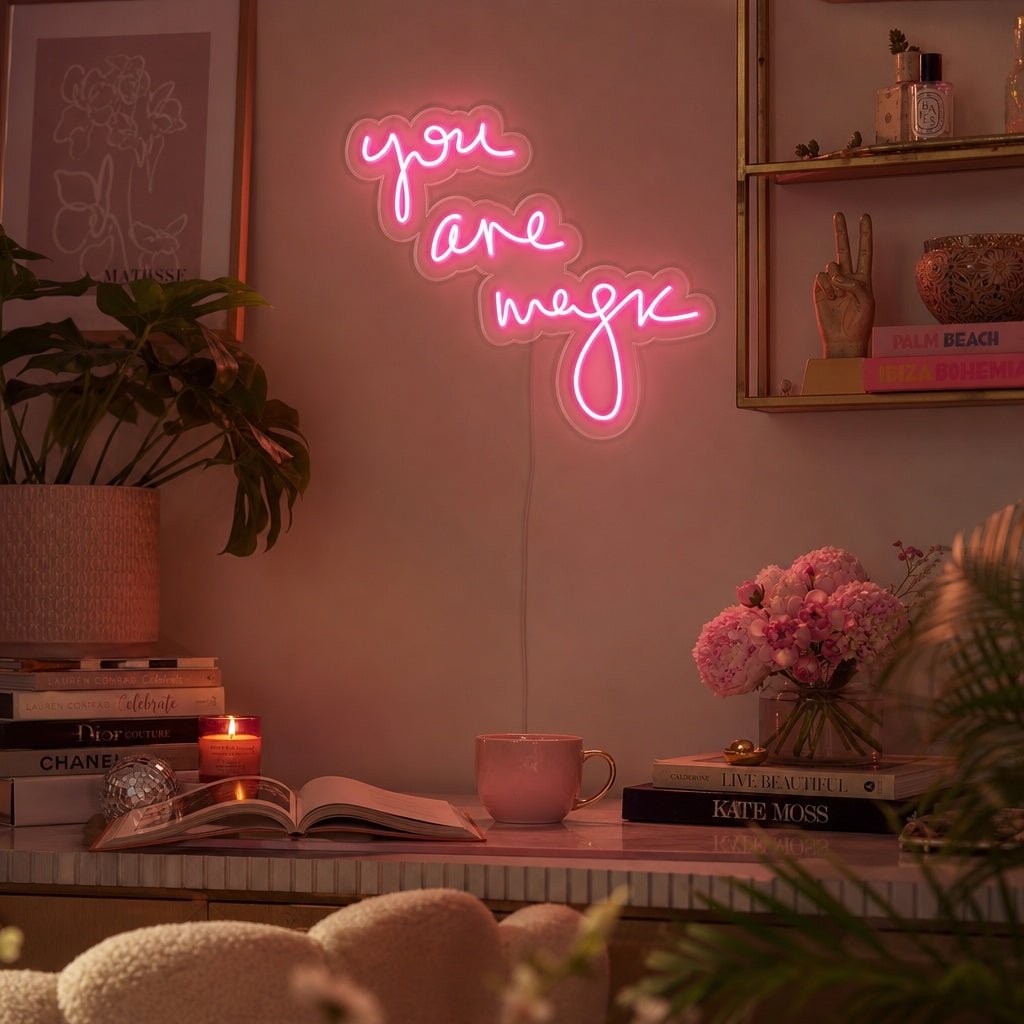"You Are Magic" Neonskylt