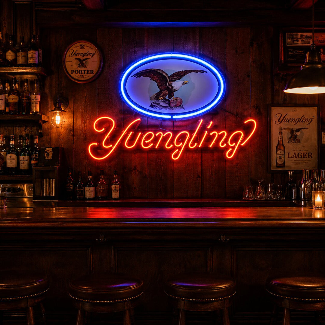 "Yuengling Beer" Neonskylt