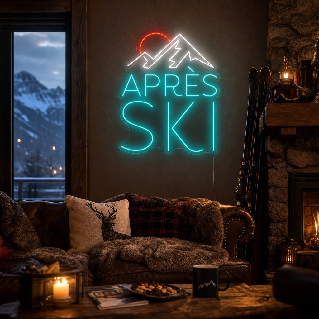 "Après Ski" Neonskylt