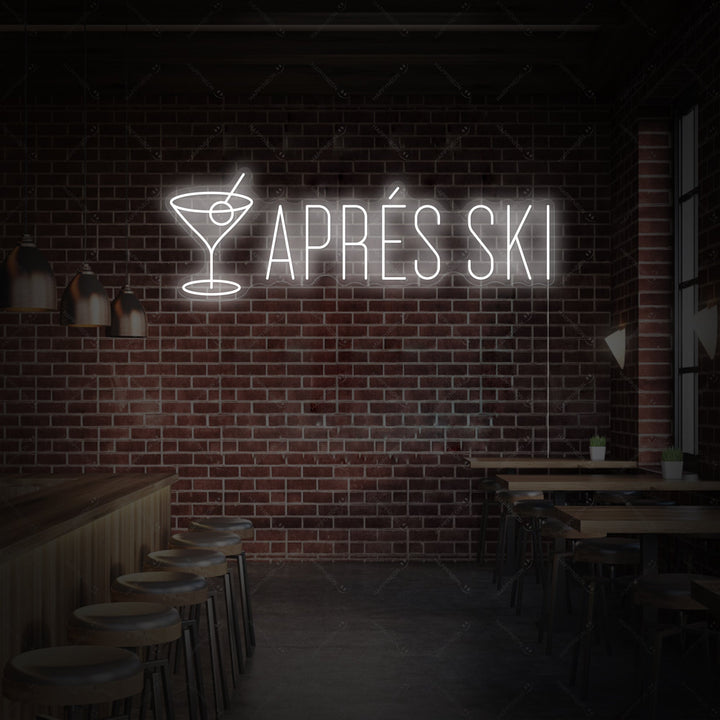 "Après Ski" Neonskylt