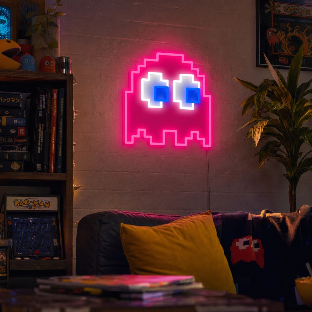 "Arkad Spöke" Neonskylt