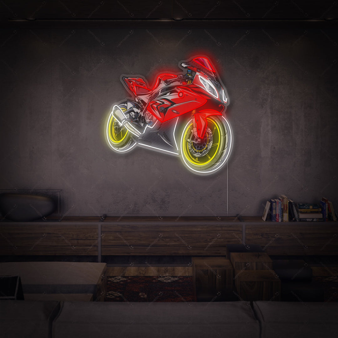 "Motorcykel" Neonskylt