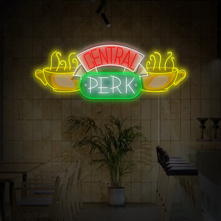 "Central Perk" Neonskylt