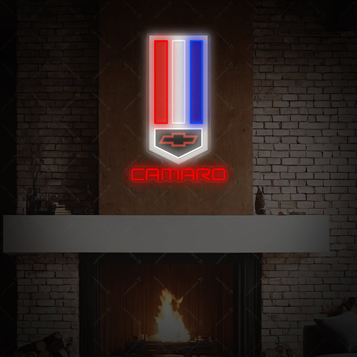 "Camaro-emblem" Neonskylt