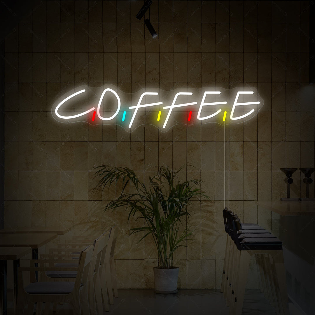 "Coffee" Neonskylt