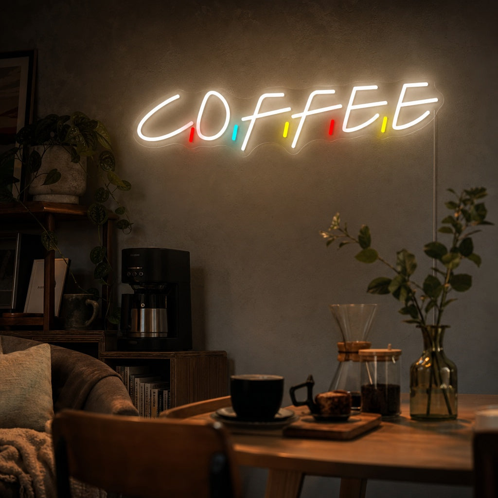 "Coffee" Neonskylt