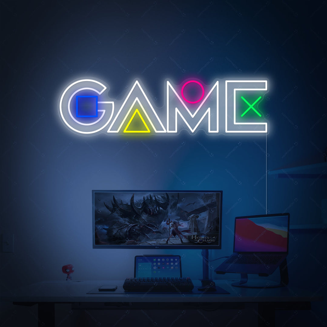 "Game" Neonskylt