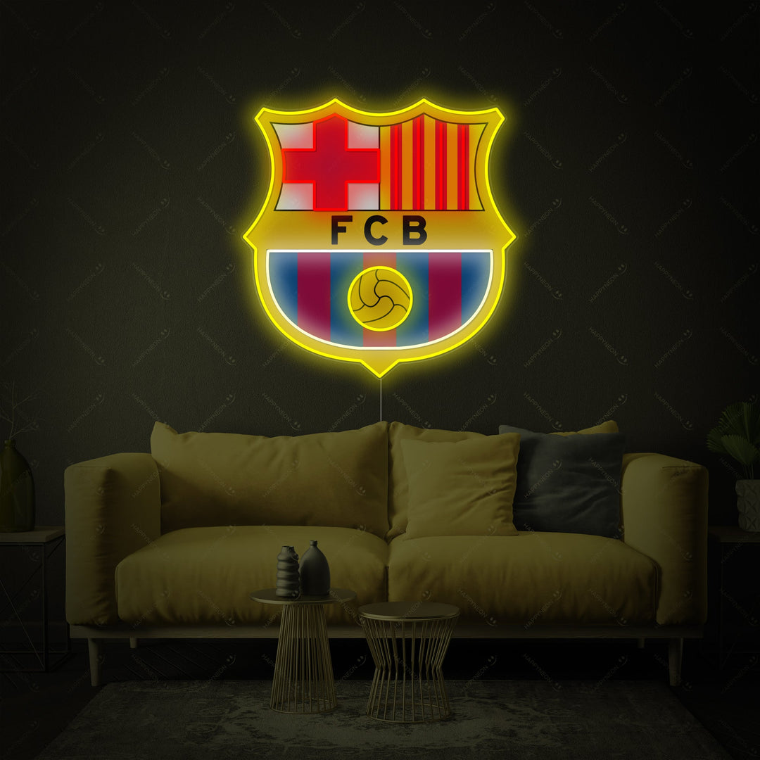 "Fc Barcelona" Neonskylt