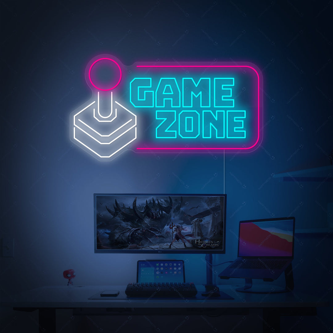 "Game Zone" Neonskylt