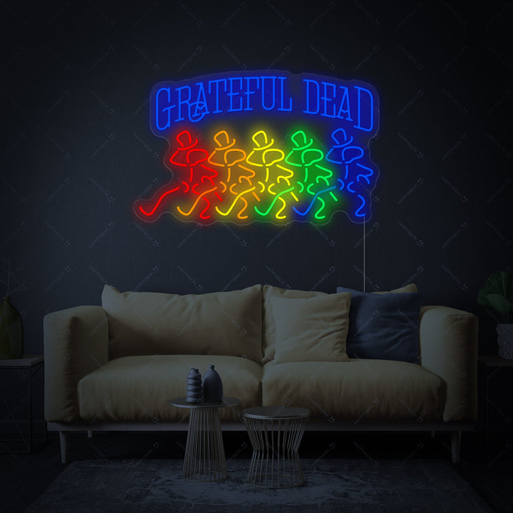 "Grateful Dead" Neonskylt