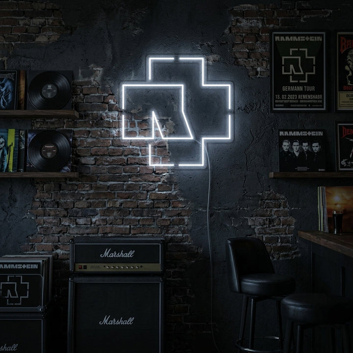 "Rammstein" Neonskylt