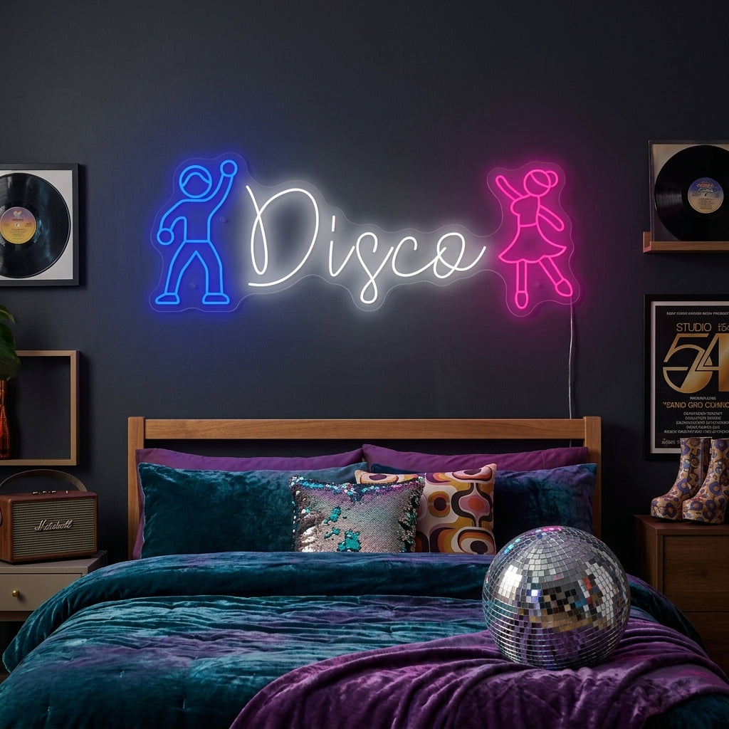 "Disco" Neonskylt
