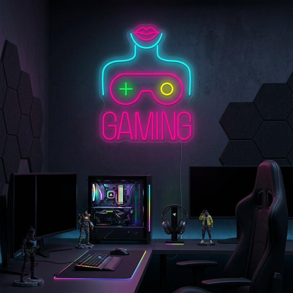 "Gaming" Neonskylt