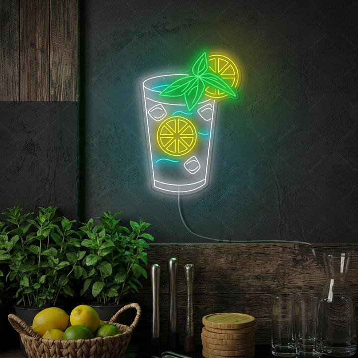 "Mojito Bar" Neonskylt
