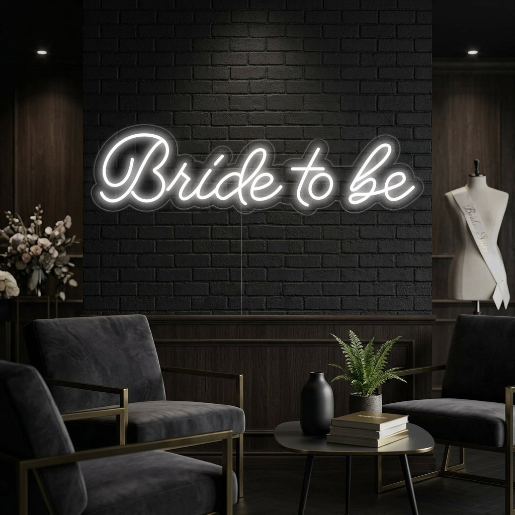 "Bride To Be" Neonskylt