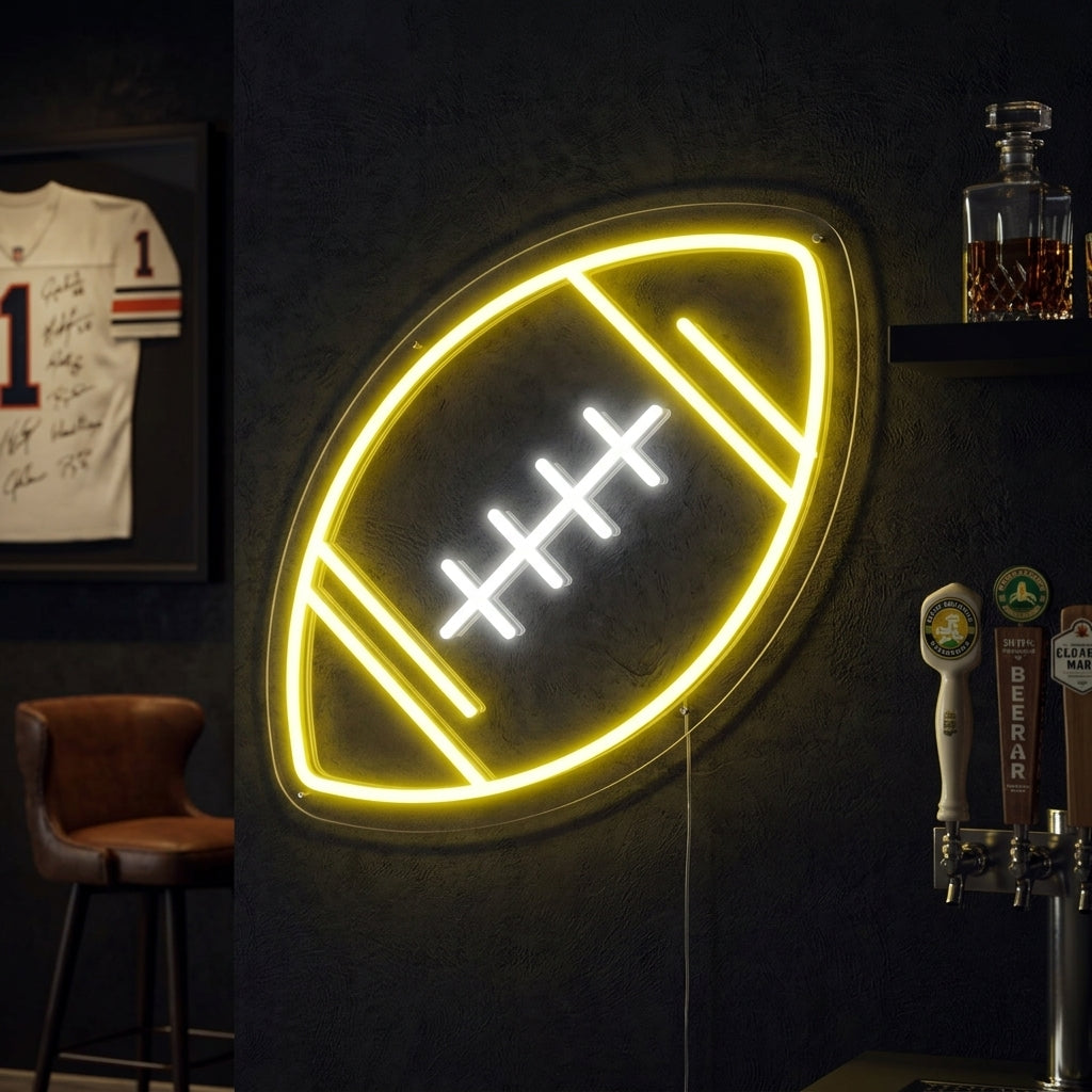 "Fotboll" Neonskylt