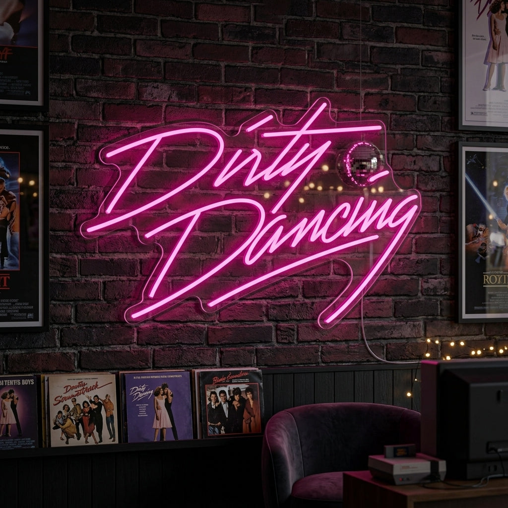 "Dirty Dancing" Neonskylt