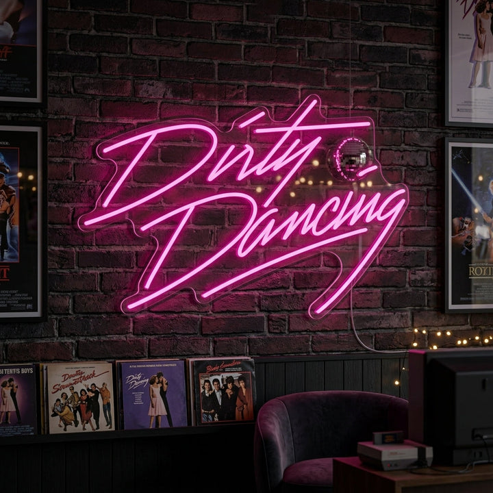 "Dirty Dancing" Neonskylt
