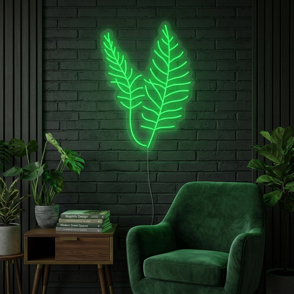 "Pine Branch" Neonskylt