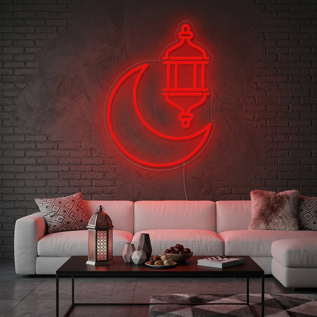 "Ramadan Kareem Omslag Arabisk Högtid" Neonskylt