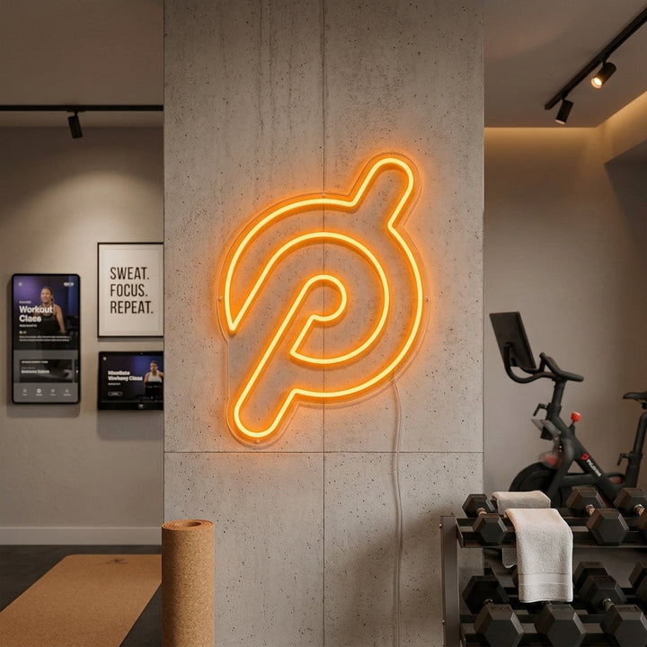 "Gym Väggdekoration" Neonskylt