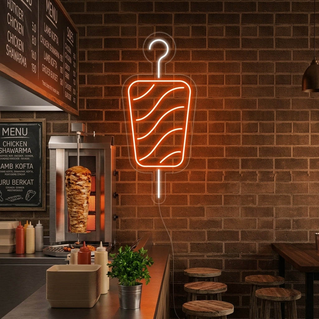 "Kebab" Neonskylt