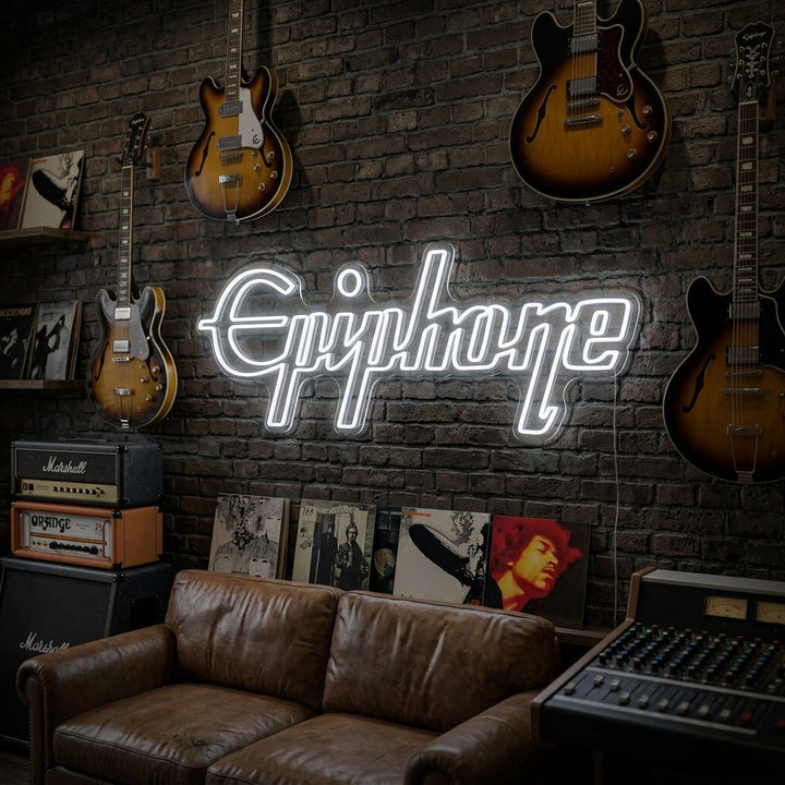 "Epiphone" Neonskylt