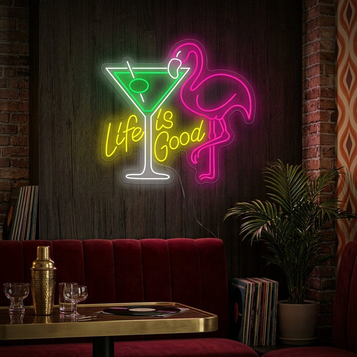 "Life Is Good" Neonskylt
