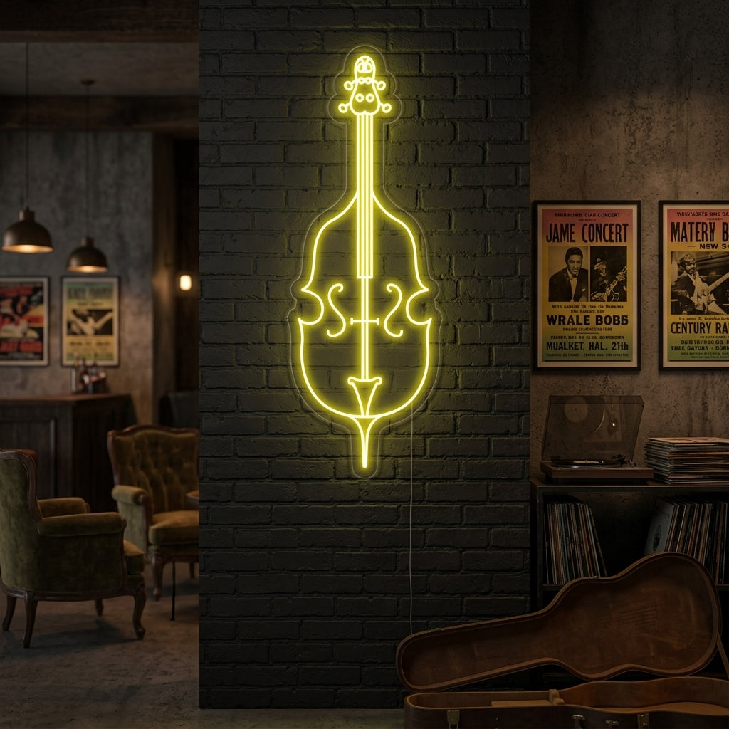 "Cello" Neonskylt