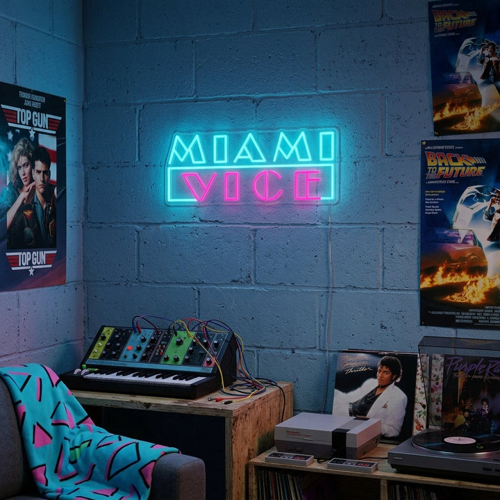 "Miami Tv-Serie" Neonskylt