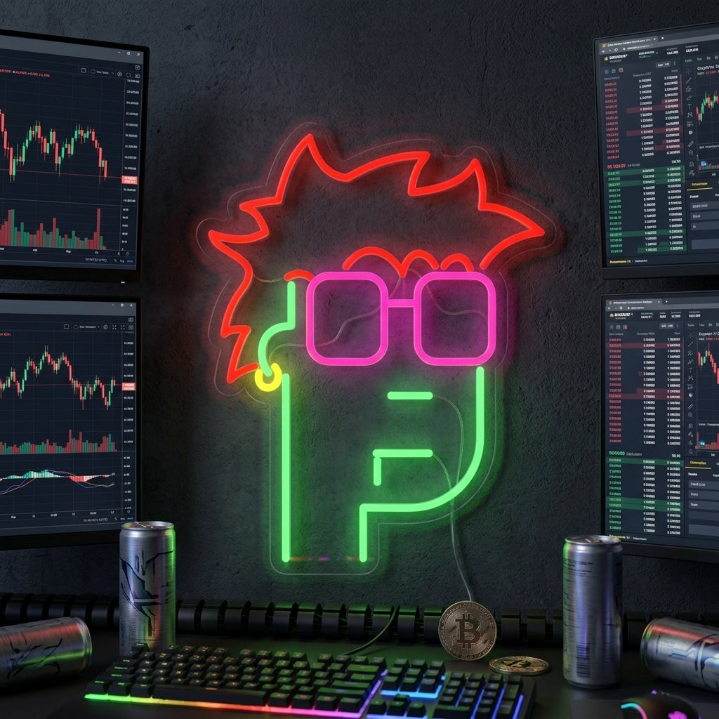 "NTD Apa" Neonskylt