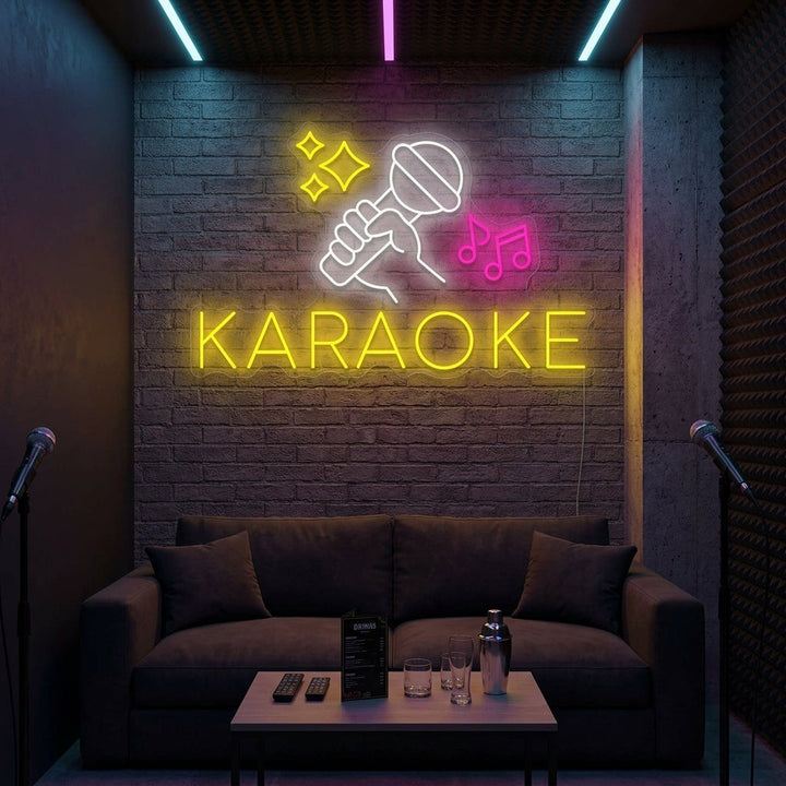 "Karaoke" Neonskylt