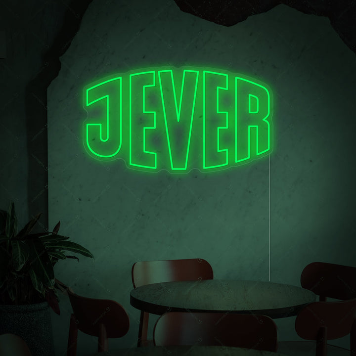 "Jever" Neonskylt