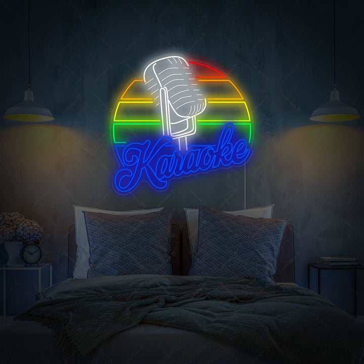 "Karaoke" Neonskylt